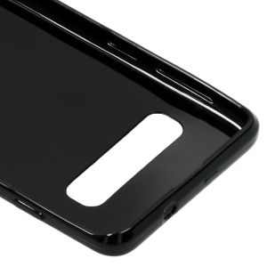 S-Line TPU Hülle Schwarz für das Samsung Galaxy S10