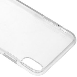 Accezz TPU Clear Cover Transparent für das iPhone Xs Max