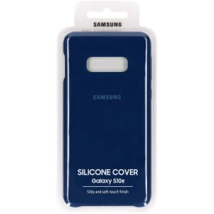 Samsung Original Silikon Cover Dunkelblau für das Galaxy S10e