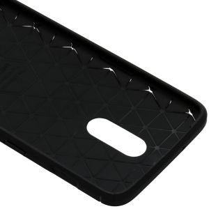 Brushed TPU Case Schwarz für das OnePlus 7