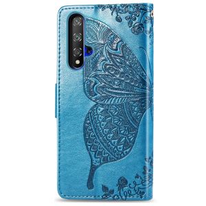 Schmetterling Softcase Klapphülle Huawei Nova 5t / Honor 20