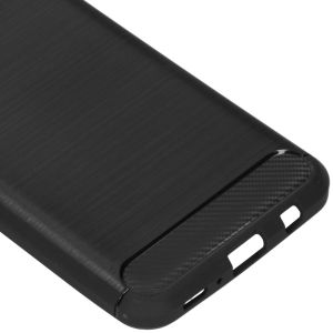 Brushed TPU Case Schwarz für das Samsung Galaxy M20 Power