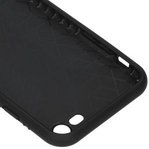 Accezz Impact Grip Backcover Schwarz iPhone SE (2022 / 2020) / 8 / 7