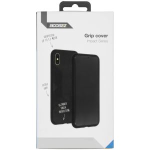 Accezz Impact Grip Backcover Schwarz für das iPhone Xs Max