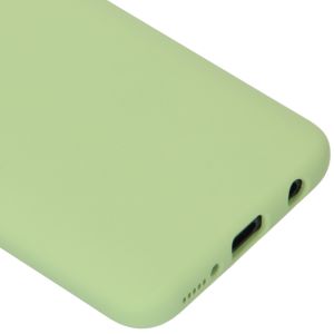 Accezz Liquid Silikoncase Grün für das Samsung Galaxy A40