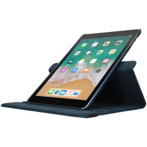 iMoshion 360° drehbare Klapphülle Dunkelblau iPad 6 (2018) 9.7 Zoll / iPad 5 (2017) 9.7 Zoll