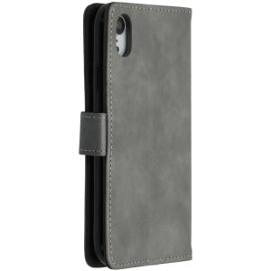 iMoshion Luxuriöse Klapphülle Grau für das iPhone Xr