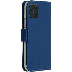 Accezz Wallet TPU Klapphülle Blau für das iPhone 11 Pro