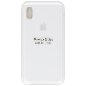 Apple Silikoncase Weiß für das iPhone Xs Max