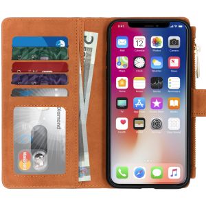 Luxuriöse Portemonnaie-Klapphülle für das iPhone 11 Pro Max