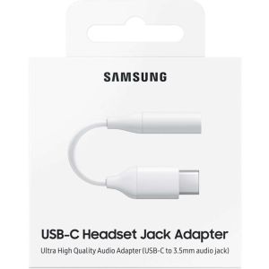 Samsung USB-C auf 3,5 mm Jack Audio Adapter - Weiß