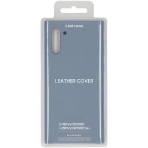 Samsung Original Leather Backcover Grau für das Samsung Galaxy Note 10