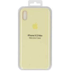 Apple Silikoncase Mellow Yellow für das iPhone Xs Max