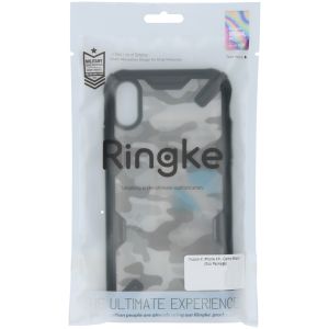 Ringke Fusion X Design Backcover Schwarz für das iPhone Xr