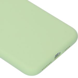 Accezz Liquid Silikoncase Grün für das iPhone 11 Pro Max