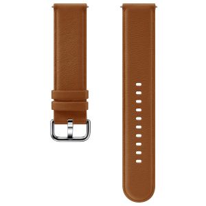 Samsung Original Leather Band Braun Galaxy Watch Active 2 / Watch 3 41mm