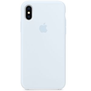 Apple Silikon-Case Sky Blue für das iPhone X