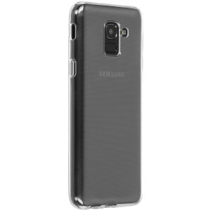 Accezz TPU Clear Cover Transparent für Samsung Galaxy J6