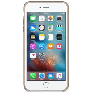 Apple Leder-Case Grau für das iPhone 6(s) Plus