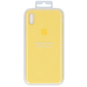 Apple Silikoncase Canary Yellow für das iPhone Xs Max