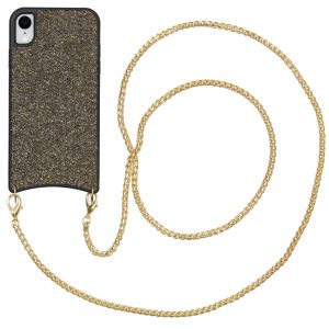 iMoshion Sparkle Cover mit Kette Gold für das iPhone Xr