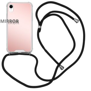iMoshion Mirror Backcover mit Band Roségold für das iPhone Xr