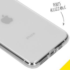 Accezz TPU Clear Cover Transparent für iPhone 11 Pro