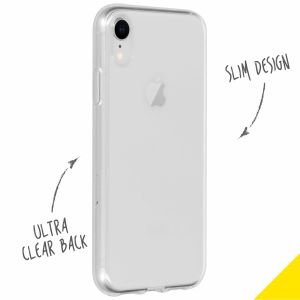 Accezz TPU Clear Cover Transparent für iPhone Xr