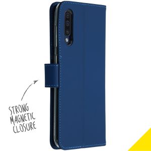 Accezz Wallet TPU Klapphülle Blau für das Samsung Galaxy A50 / A30s