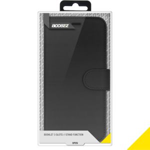 Accezz Wallet TPU Klapphülle Schwarz für das Nokia 8.1