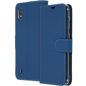 Accezz Wallet TPU Klapphülle Blau für das Samsung Galaxy A10