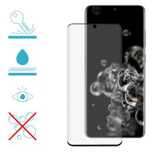 iMoshion Softcase Backcover + Premium Screen Protector S20 Plus