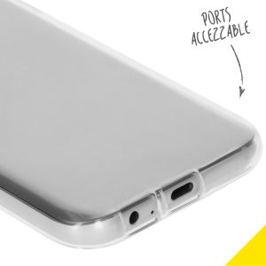 Accezz TPU Clear Cover Transparent für Samsung Galaxy A5 (2017)
