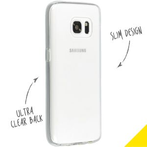 Accezz TPU Clear Cover Transparent für Samsung Galaxy S7