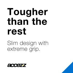 Accezz Impact Grip Backcover Schwarz für das iPhone X / Xs