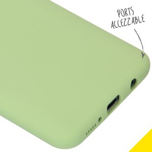 Accezz Liquid Silikoncase Grün für das Samsung Galaxy A50 / A30s