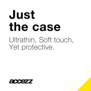 Accezz Liquid Silikoncase Schwarz für das Samsung Galaxy A70
