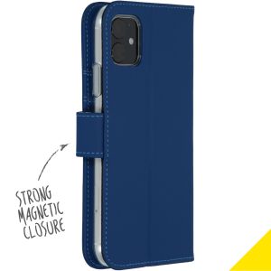 Accezz Wallet TPU Klapphülle Blau für das iPhone 11