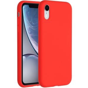 Accezz Liquid Silikoncase Rot für das iPhone Xr
