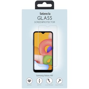 Selencia Displayschutz aus gehärtetem Glas für das Samsung Galaxy A01