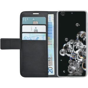 Wallet Case Klapphülle Schwarz für das Samsung Galaxy S20 Ultra