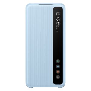 Samsung Original Clear View Cover Klapphülle Blau für das Galaxy S20