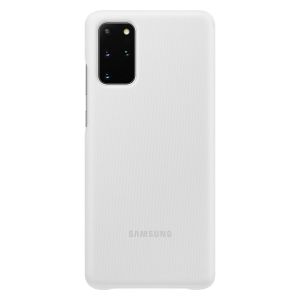 Samsung Original Clear View Cover Klapphülle Weiß für das Galaxy S20 Plus