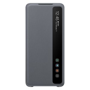Samsung Original Clear View Cover Klapphülle Grau für das Galaxy S20 Plus