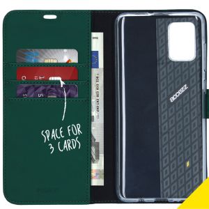 Accezz Wallet TPU Klapphülle Grün für das Samsung Galaxy A71