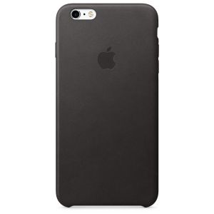 Apple Leder-Case für das iPhone 6(s) Plus - Schwarz