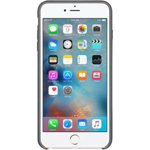 Apple Leder-Case Grau für das iPhone 6(s) Plus