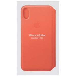 Apple Leather Folio Klapphülle Sunset für das iPhone Xs Max