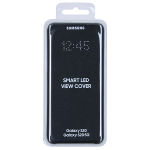 Samsung Original LED View Cover Klapphülle Schwarz für das Galaxy S20