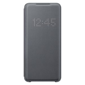 Samsung Original LED View Cover Klapphülle Grau für das Galaxy S20